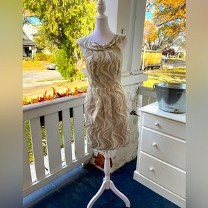 Metallic Tibi dress with pockets
